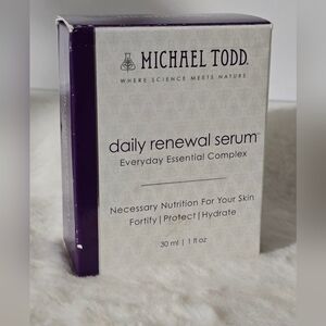 Michael Todd Daily Skin Nutrition Renewal Serum 30ml New Sealed In Box